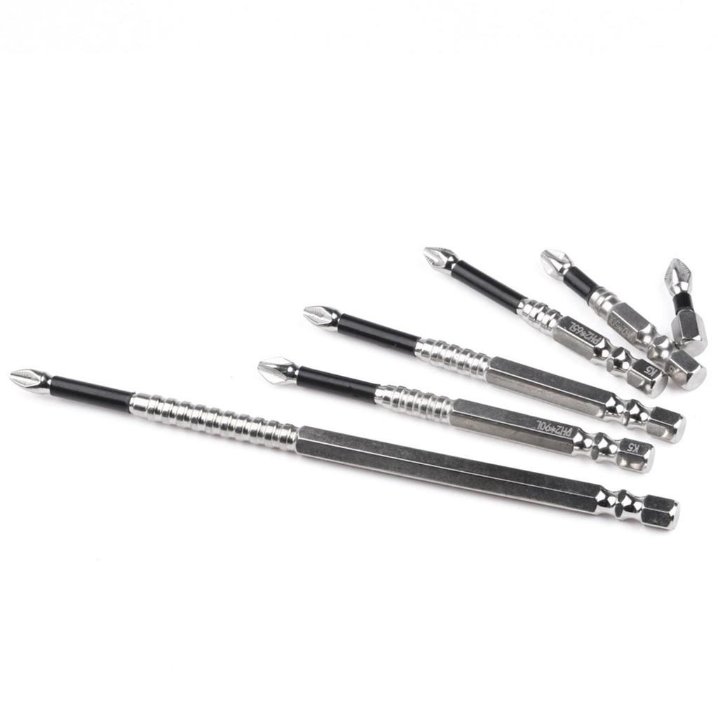 1 τεμάχιο αντιολισθητικές μύτες κατσαβιδιού 5A με σταυρωτή κεφαλή, μαγνητικές μύτες κρουστικού κατσαβιδιού από κράμα χάλυβα για οικιακή και επαγγελματική χρήση