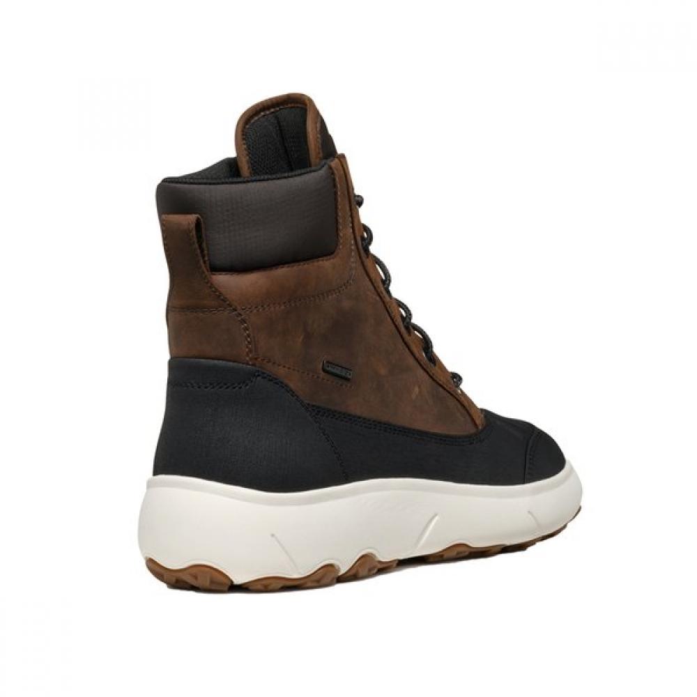 Geox Men S Gore Tex Comfort BootS Dark Brown NeBula pluS Grip B aBx 9gxhfc4w3B