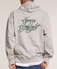 Cream Soda Lab Human Highlight Logo Zip-Up Grey Green