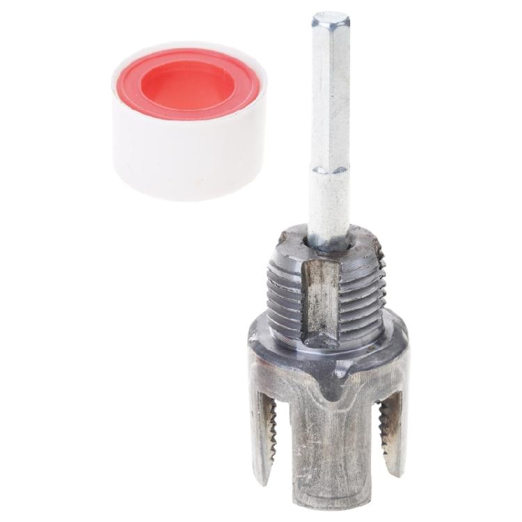 Electric Drill PVC Pipe Threader Kit PVC Thread Maker Tool for Electric Drill PVC Pipe Threader Internal Thread Opener