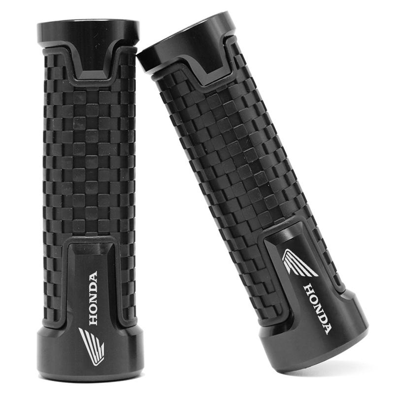 

2PCS Motorcycle Handlebar Grips CNC PVC Handle Bar Rubber Gel Grips For Honda CBR 125R 954 600 F4i 650F 650R 1100XX 1000F