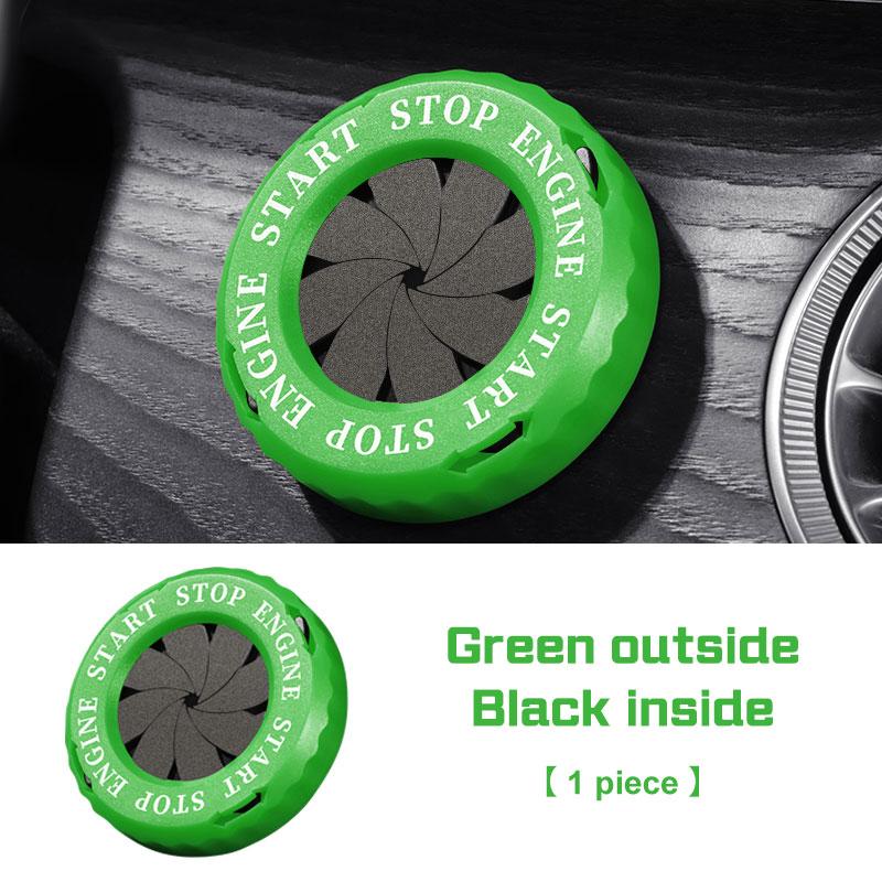 Car Onekey Start Stop Button Cover Car Interior Decor For BMW E38 E46 F15 F30 E90 E92 E87 G20 G30 1 3 5 7 Series X1 X3 X5 X7