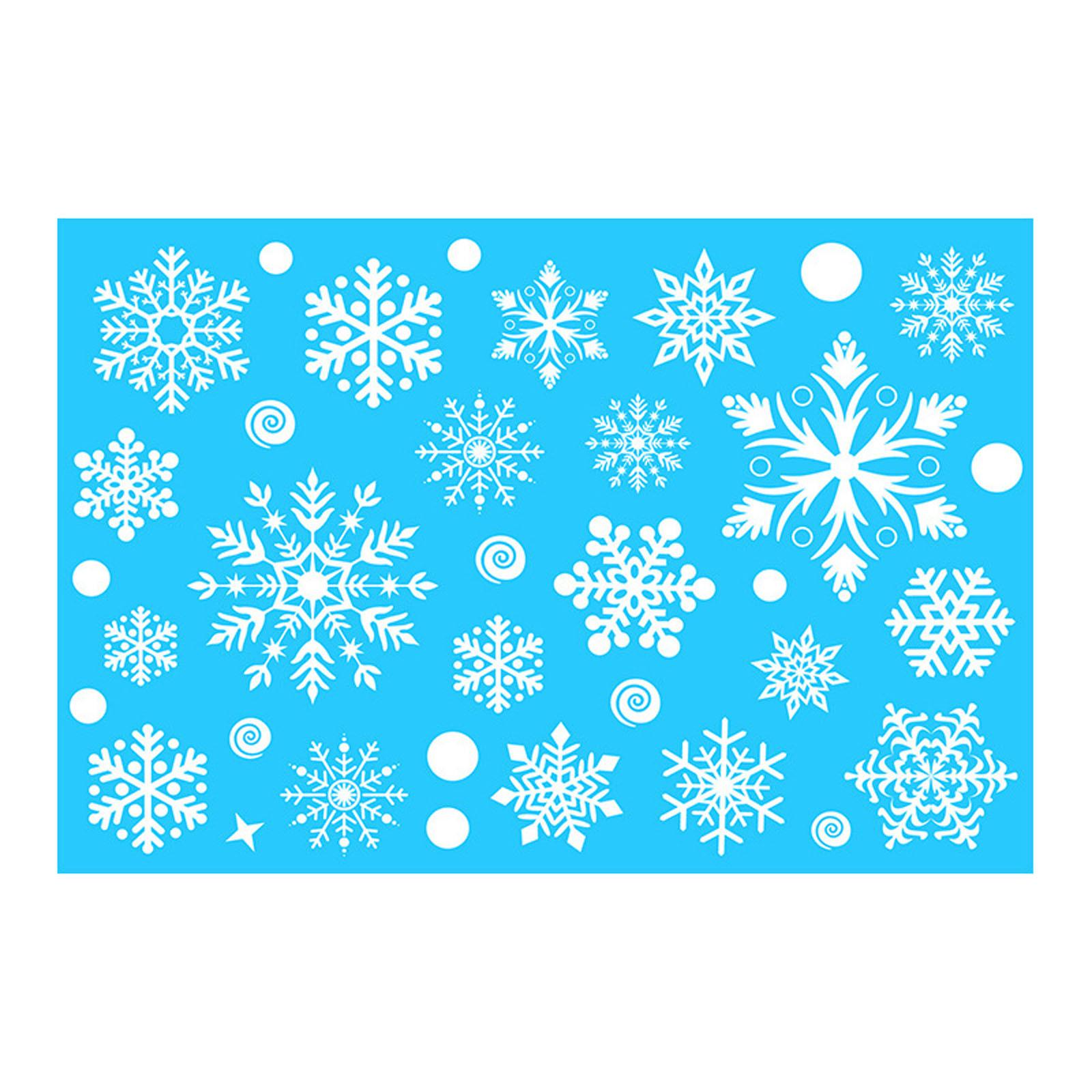 

Электростатические стеклянные наклейки на Рождество и рождественские наклейки на стены