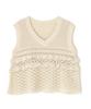 Openwork Frill Knit