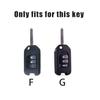 Car Flip Key Case Cover Protector Shell Keychain For Honda Civic CR-V HR-V Accord Jade Crider Odyssey 2015-2018 Auto Accessories