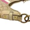 Coach F13193 Signature Canvas Shoulder Bag Beige Canvas Women Used