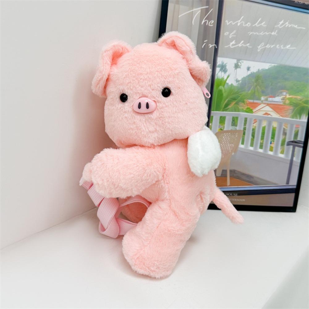 

Собачка маленька черепаха плюшева сумка велика місткість сумка через плече модна сумка для ляльок дитяча рожевий