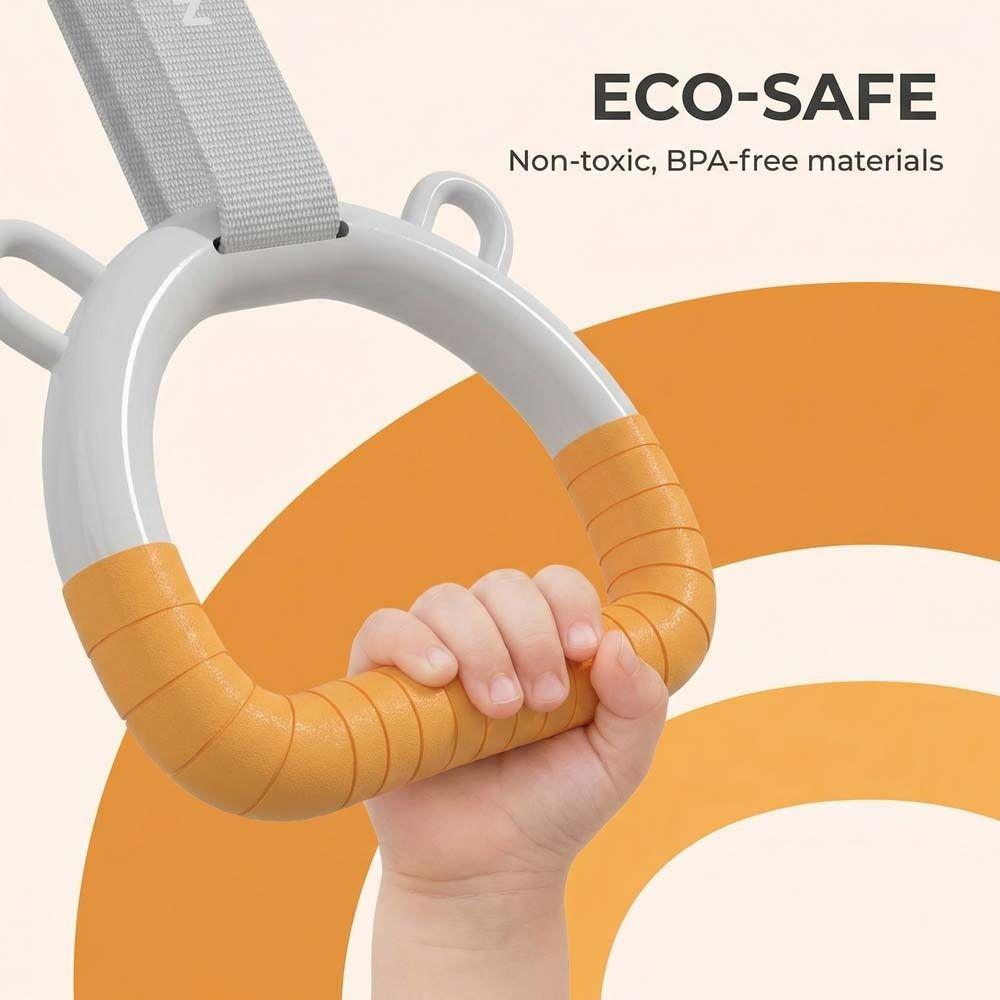 Halkfri pull-up-stång Hållbar Träningsring för Fitness Gymnastikringar Gymnastikutrustning