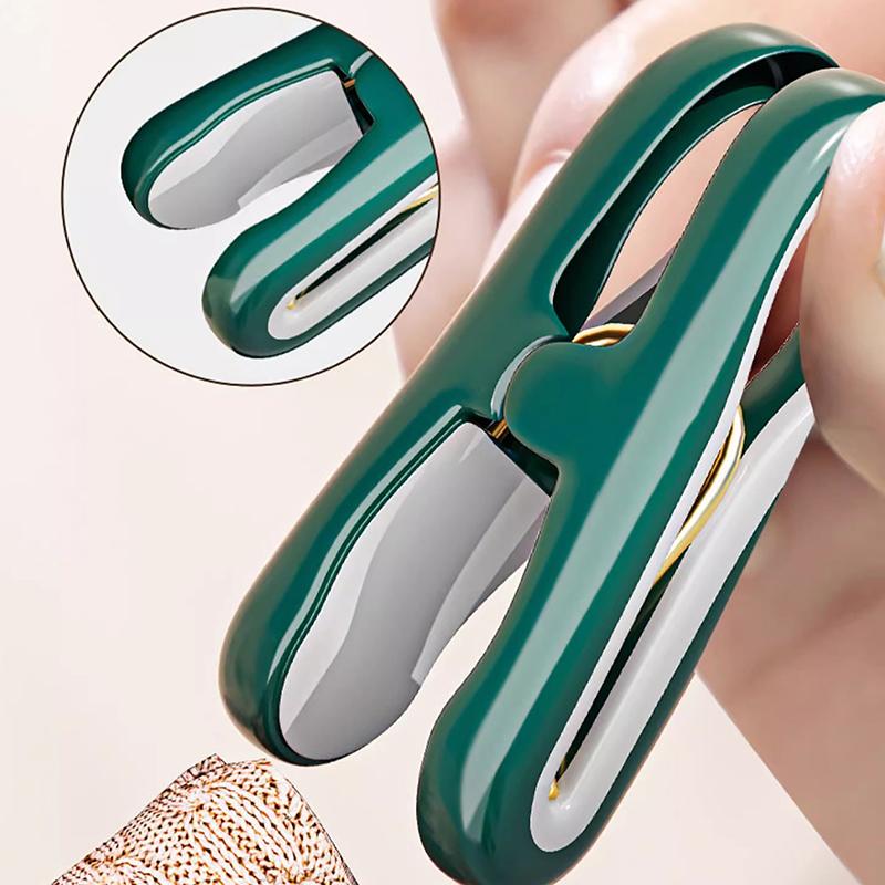 12Pcs/set PP Non Marking Clips For Drying Clothes Windproof Clip Household Small Clips Food Snack Bag Sealing Clips