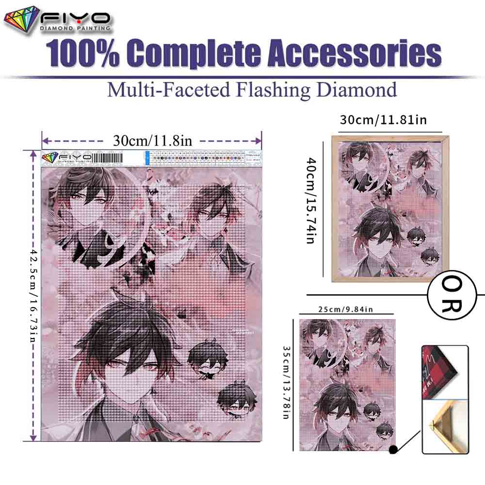 DIY Vollkreis Diamantmalerei Kreuzstich 3D Comic Home dekorative Kunst Landschaft Diamantmalerei 5D Diamantkunstmalerei
