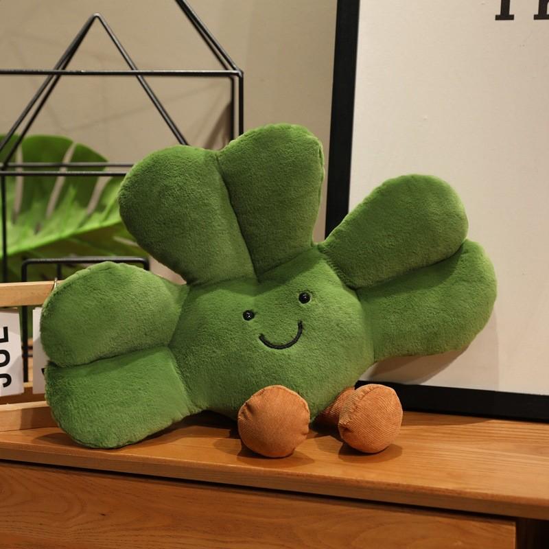 

Shamrock Jellycat Stuffed Animal Plush Plant Doll Home Decor Gift For Friends 22cm
