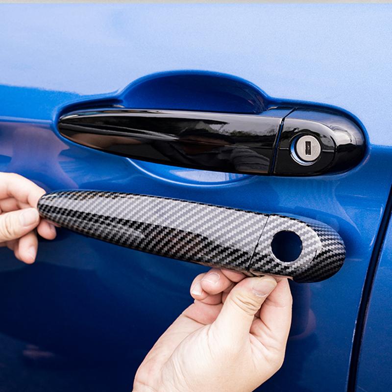 

LHD RHD карбоновая внешняя дверная ручка, накладки для BMW F30 F35 F34 E70 E71 E84 F25 F26 F31