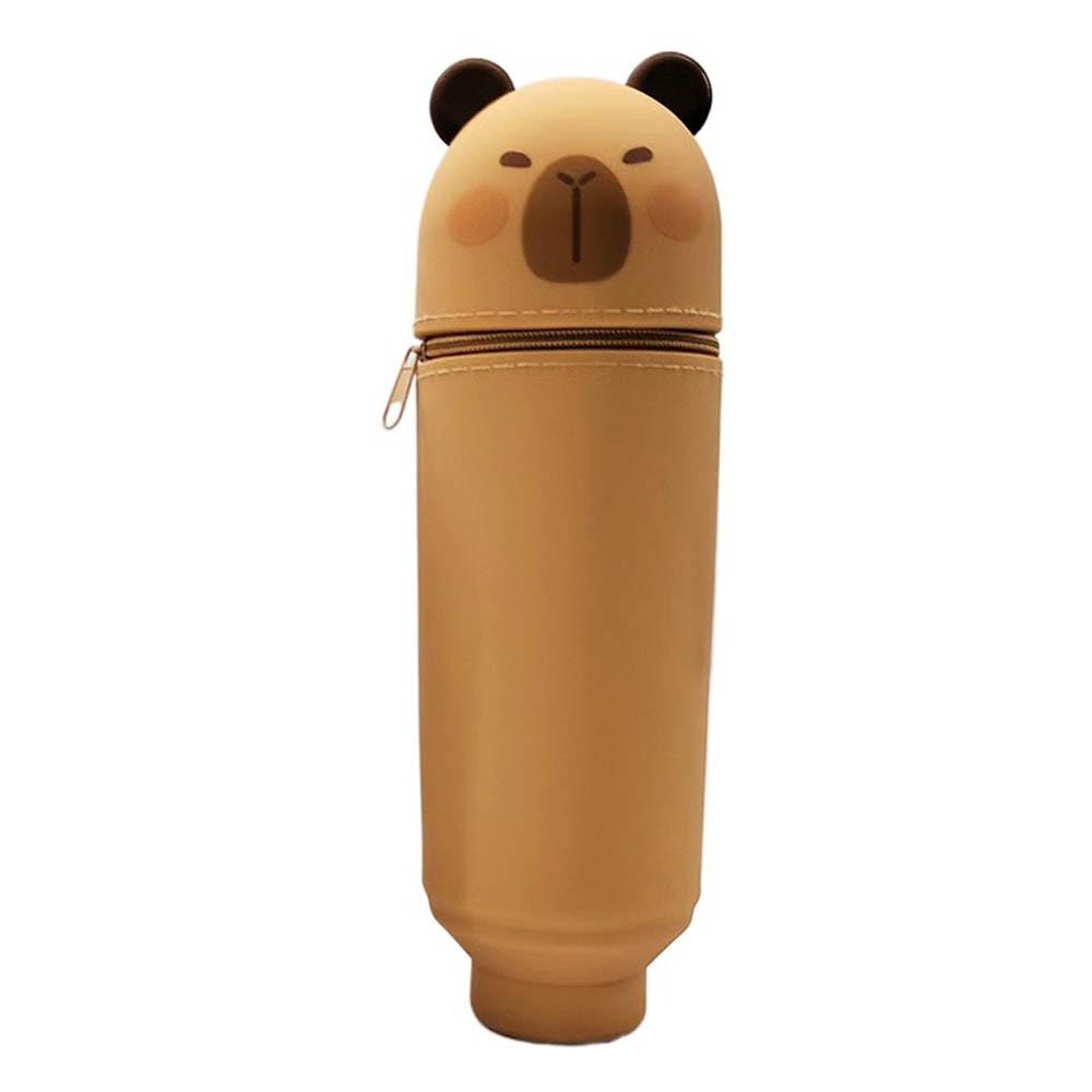 Animal Shape Pencil Case Silicone Stationery Storage Bag High Quality Pen Pouch