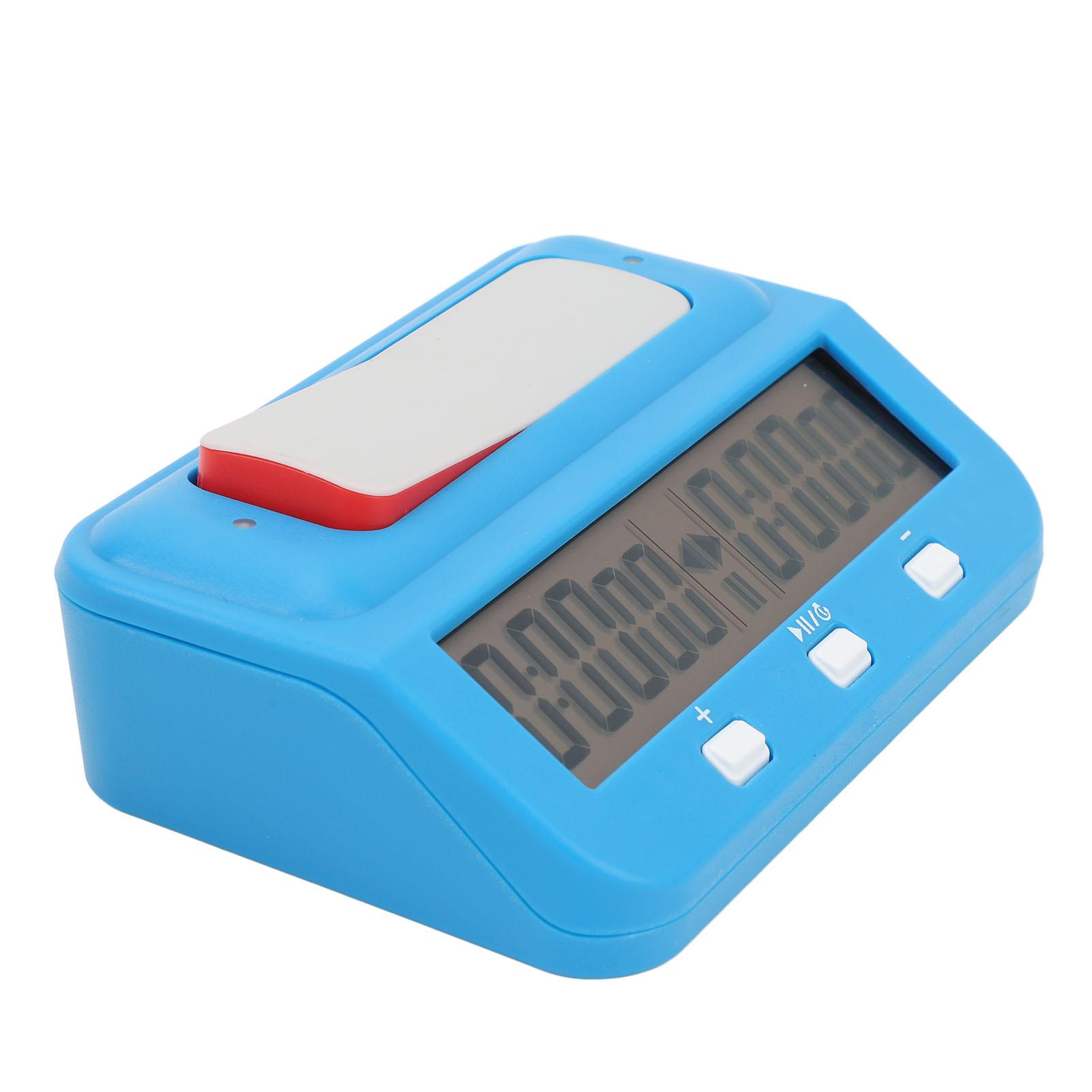 

Шаховий годинник Професійний Базовий Затримка Позитивний час Сигналізація Функція пам яті Цифровий шаховий таймер для настільних ігор