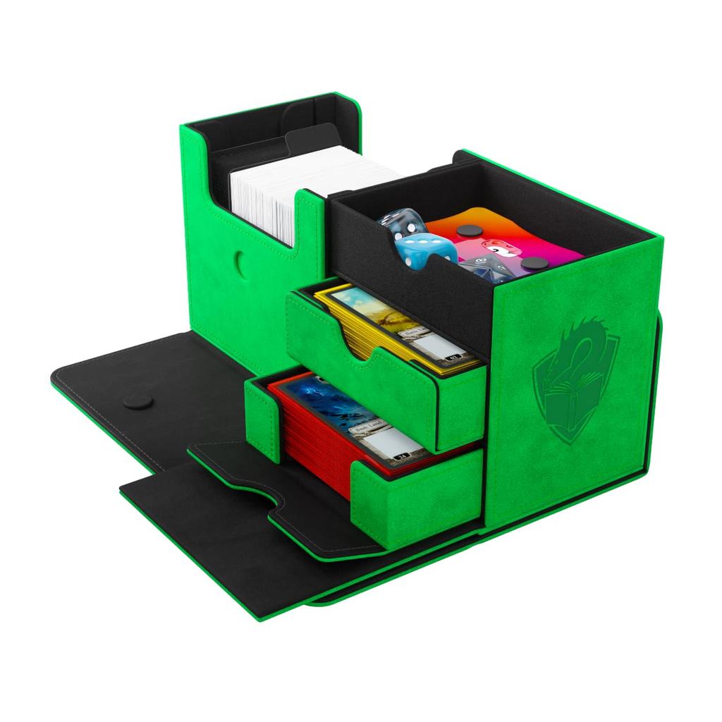 Gamegenic The Academic XL Premium Deckbox Kartenaufbewahrung Kartenspiel Schutzhülle Bietet Platz für bis zu 122 Karten und Spielzubehör Community Choice Farben Hergestellt