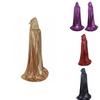 Stylish Long Hooded Cape For Anime Character Dress Up In Vibrant Colors