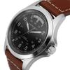 Hamilton Men S Leather Watch Khaki Field King H64455533