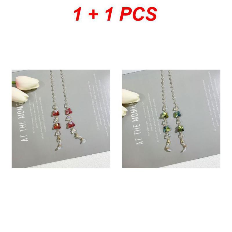 

2/3/4PCS Mask Rope Hanging Belt Neck Cord Crystal Butterfly Universal Portable Accessories Tools Eyeglasses Chain Anti-lost