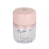 USB Rechargeable Electric Food Chopper, 250ml Mini Vegetable Cutter for Onions, Garlic, Meat, Multifunctional Kitchen Chopper Processor
