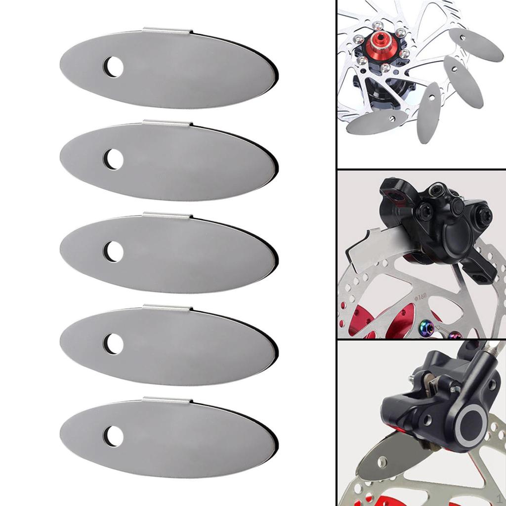 5 Pack Disc Brake Pads Adjusting Tools Bicycle Mounting Assistant Rotor Alignment