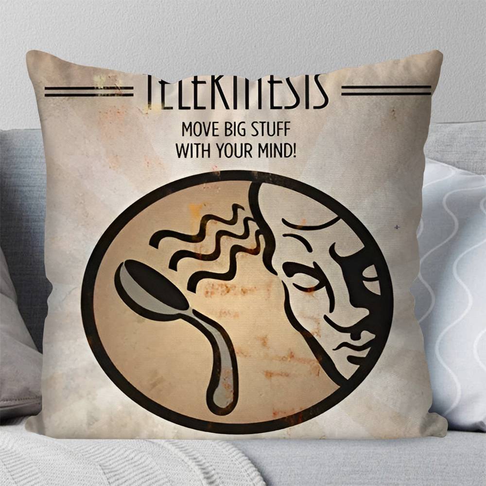 Game Popular Bioshock Pillow Case Square Pillow Bedroom Sofa Leisure Comfort Cushion Car Living Room Home Decoration