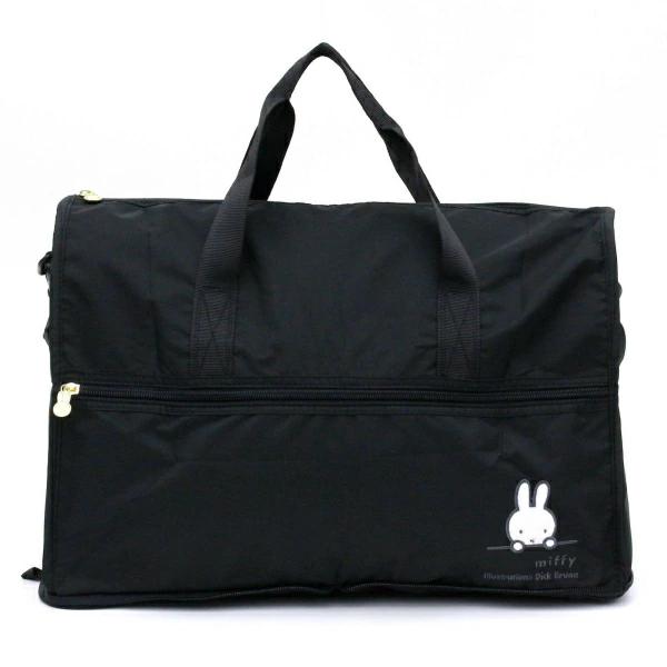 Miffy Folding Boston Bag Miffy and Rose Medium Size Bag Pink