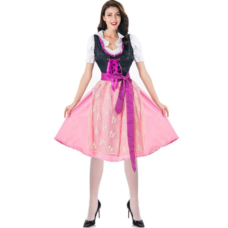 

Sexy maid costume game uniform, halloween cosplay Oktoberfest maid stage costume performance costume XL