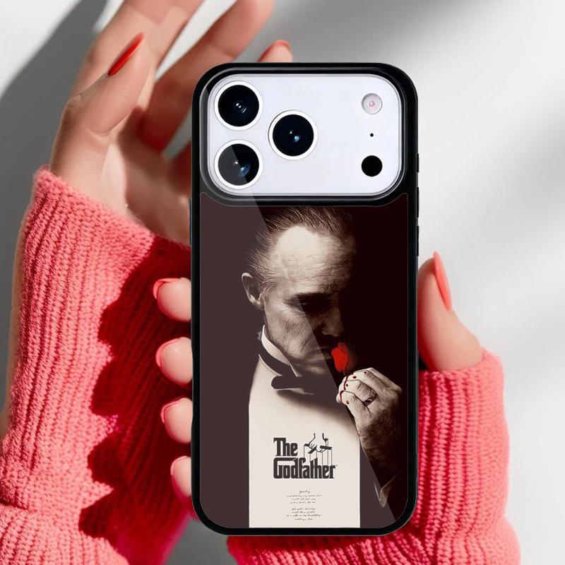 The Godfather Phone Case for iPhone 17 Air 16e 15 14 13 Pro Max Back Cover for 12 11 Pro Coque