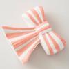 Ceramic Gift Ins Candle Cup Ambience Bow Shaped Design Unique Handicrafts Ornaments Stripe Pattern Decorative 3 Colors
