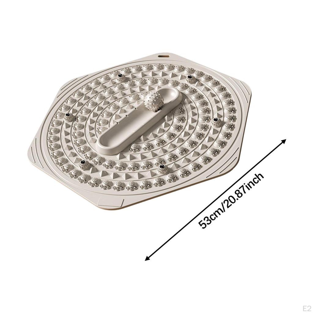 Acupressure Foot Massager Mat Creative Pressure Point Pad for Travel Workout