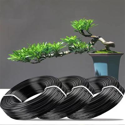 10M Bonsai Wires Aluminum Bonsai Training Wires Modeling Orchard and Garden Tools Plant Diy Shape Accessories 1Mm-3Mm Home Use