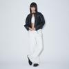 LALAFOX Damage Cutting Denim Pants White Bp2Dp003