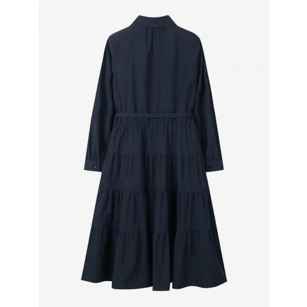 Cc Collect Belted Shirring Shirt Dress  C261mse001 
