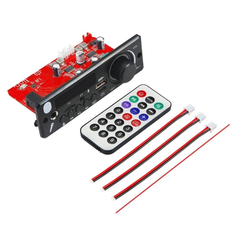 2 Channel Car Stereo Amplifier 2x80W Sound Auto Small Speaker Amplifier Support Microphone Wireless