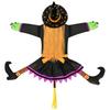 Crashing Witch Into Tree Large Halloween Decoration Flying Witch Crashing Halloween Decor Hanging Witch Decor Outdoor Ornaments