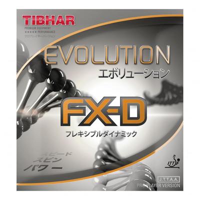 TIBHAR Tischtennisbelag Evolution 109CM Schwarz (Weiche Rückseite) FX-D