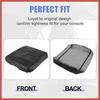 ACROPIX Car Center Console Lid Armrest Seat Box Cover Protector Replacement Microfiber Leather for Nissan Titan 2004-2014 Armrest Lid Not Included