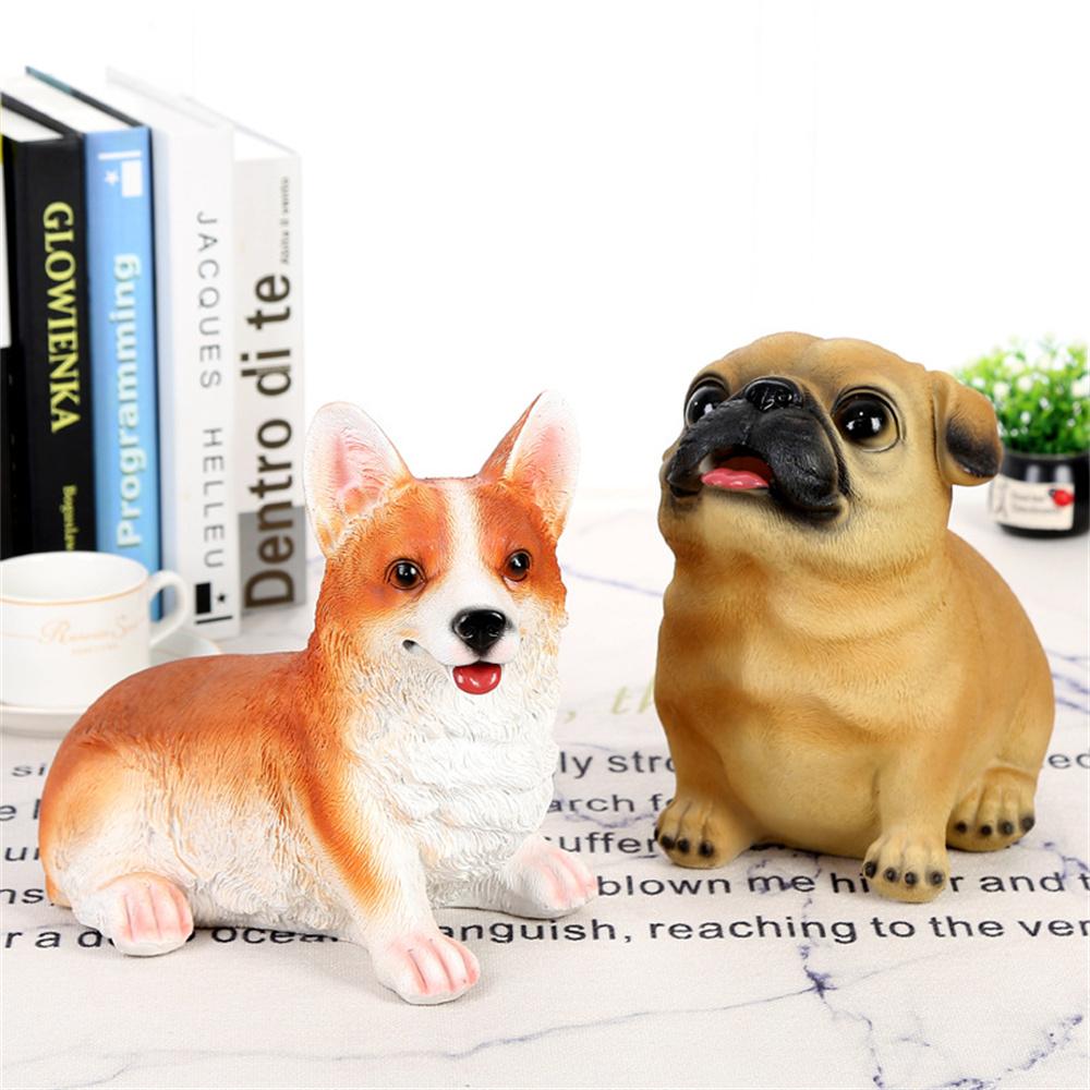 The Dog Simple Pug Portable Practical Home Furnishing Gifts Interesting Fashion Durable Storage Child Cute Cute Pet Piggy Bank