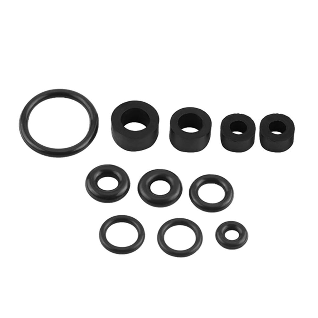 Fuel Filter Housing Gasket Kit, High Quality Rubber O- s for 7.3L 99 03 International Engines, Including 4 Pipe Grommets, 2