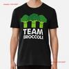 NEW LIMITED Team Broccoli Funny T Shirt S XL Vintage Washed Fashion Stylish Designer Clothes Homme Breathable Streetwear