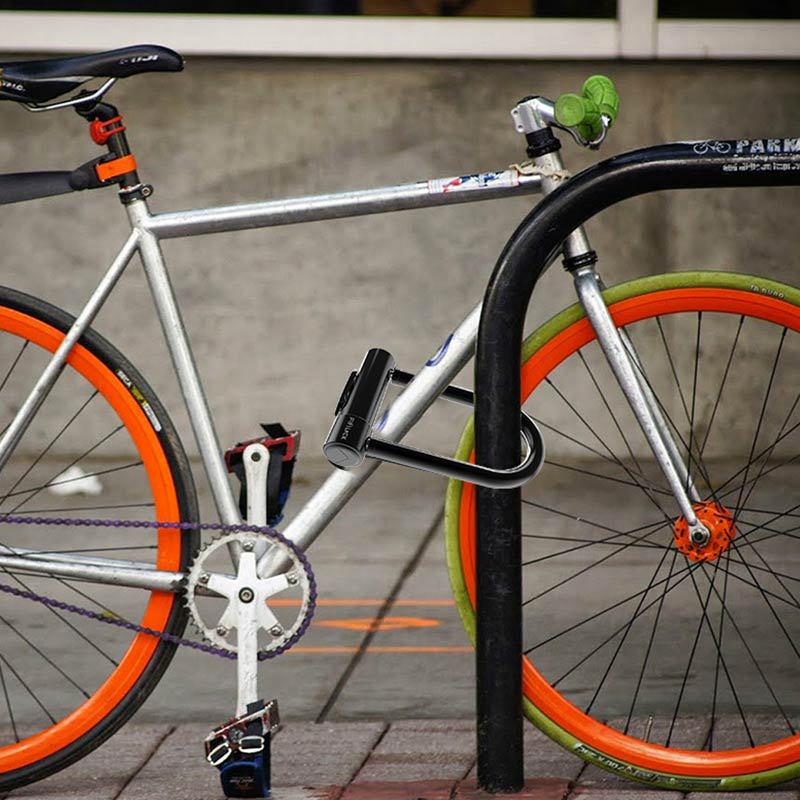 thumbprint bike lock