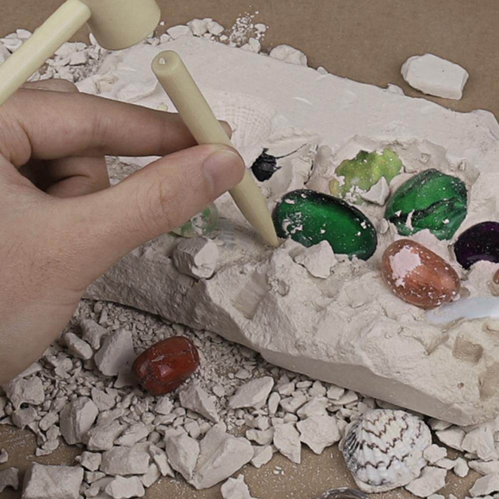 Archaeological Excavation Toys Set Science Educational Toys Funny Crystal Mining Excavation Toys