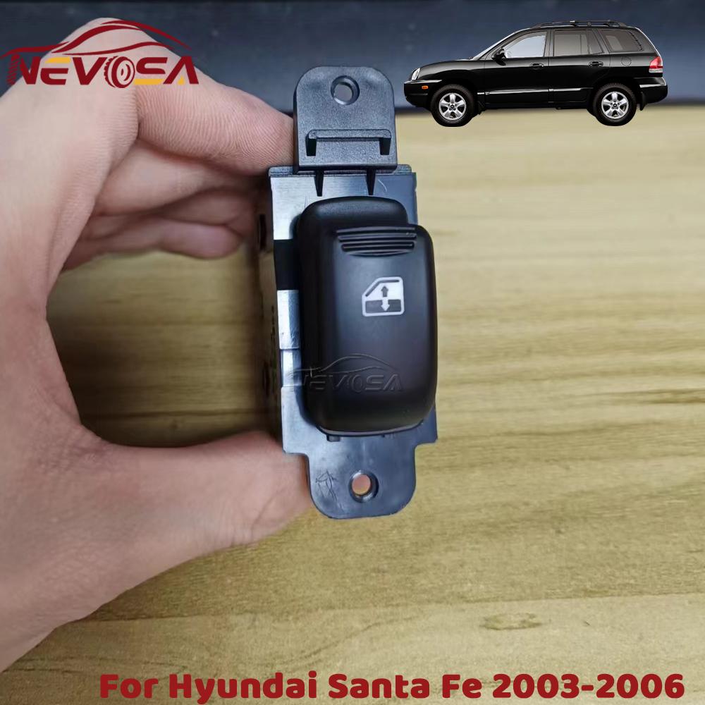 

Electric Auto For Hyundai Santa Fe 2001 2002 2003 2004 2005 2006 Master Window Switch Control Glass Button 93570-26100 Passenger 1PC
