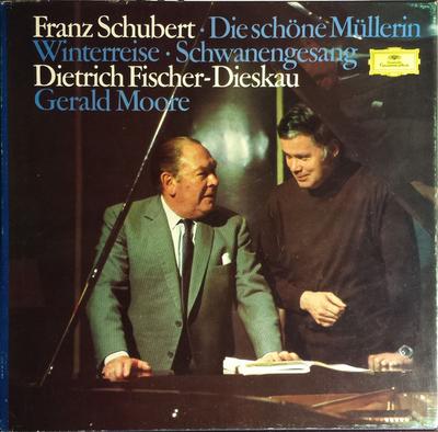 Disque Vinyle FRANZ SCHUBERT, DIETRICH FISCHER-DI - Lieder Volume 3 / La Belle Meunière 2720059 Deutsche Grammo 1972 Allemagne Obi Classique Occasion