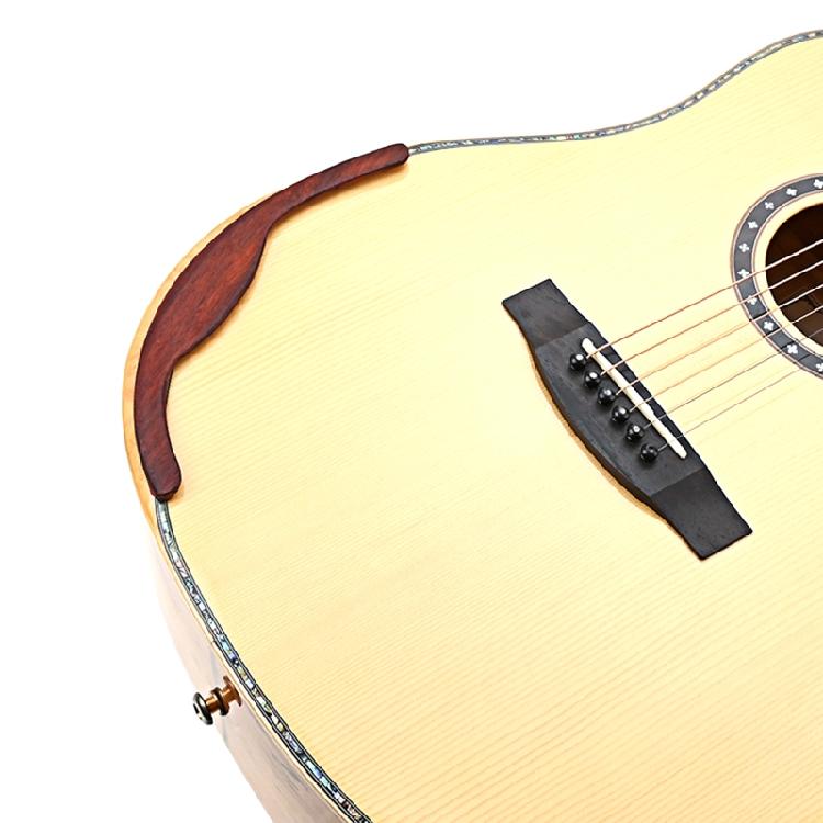 Wood Figured Guitar Arm Rest Acoustic Guitar Armrest Folk Guitar Accessories