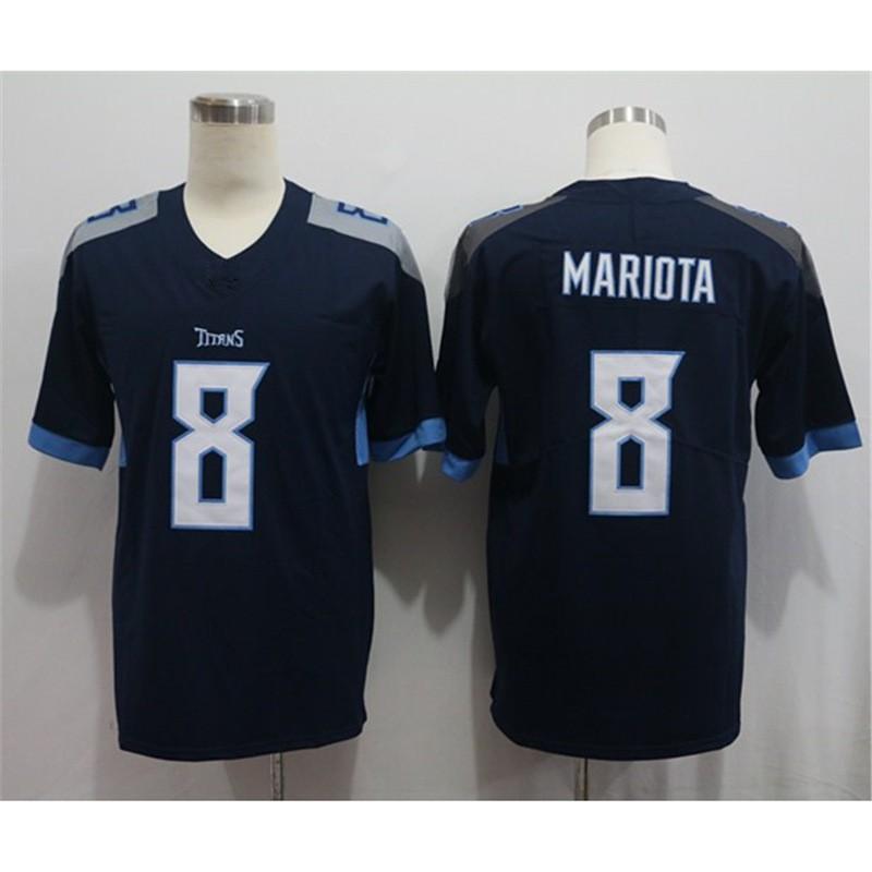 NFL Tennessee Titans Custom Embroidered Jersey Men Women Adult Sports Fan Apparel Lightweight Cotton Blend