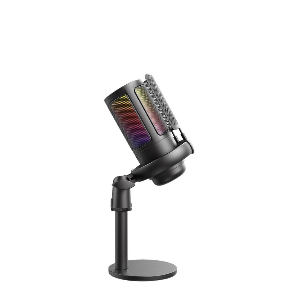 Esports USB Condenser Desktop Microphone with Boom Arm for Live Recording