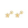 Flower Cartilage Earring Stud Earrings Cute Tragus Ear Stud Piercing Body Jewelry