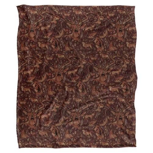 JQ Licensing Jl-Jp Silky Deer Hunting Supersoft Blanket