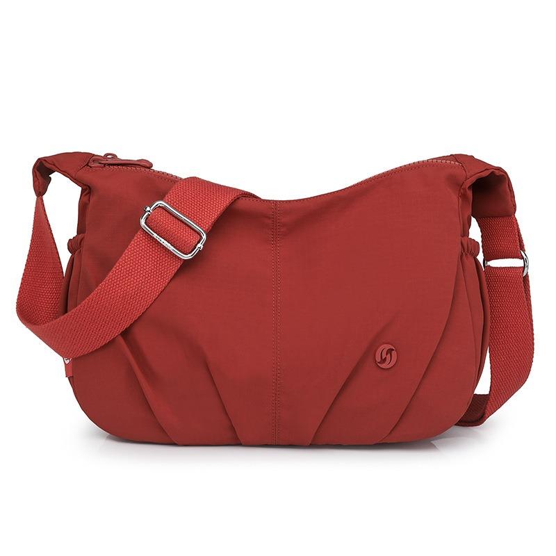 Crossbody Bag Multi-layer Women's Bag Spring New Women's Leisure Bag Lightweight Nylon Bag Single Shoulder Diagonal Span Women's Bag